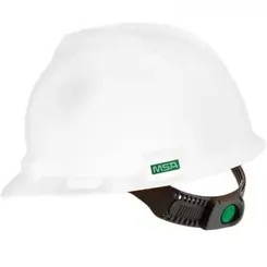 Capacete MSA V-GARD com Suspensão e Jugular Classe B CA 498