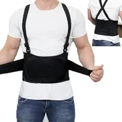 Cinta Lombar Ergonômica com Suspensório