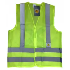 Colete Amarelo Fluorescente S/ Bolso Super Safety