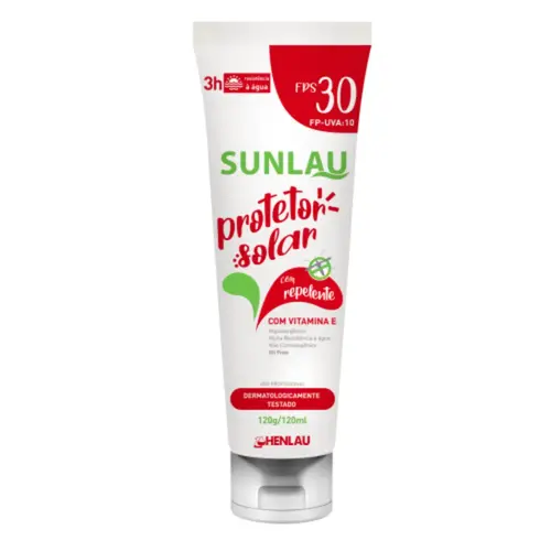 Creme Protetor Solar FPS 30 com Repelente 120gr