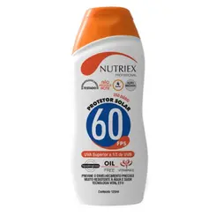 Creme Protetor Solar FPS 60 com Repelente 120gr Nutriex