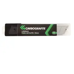 Lâmina Para Estiletes Carbografite18mm (10 Unidades)