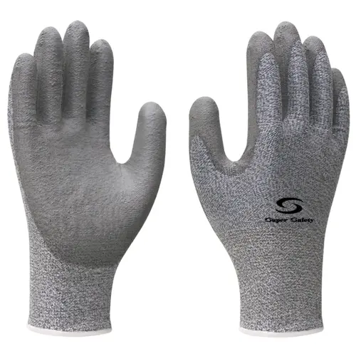 Luva Anti-Corte com Banho PU SS1008 Super Safety CA 32036