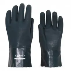 Luva de PVC forrada 26 cm palma áspera CA 37127 Volk