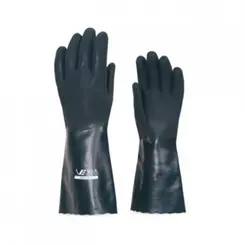 Luva de PVC forrada 36 cm palma áspera CA 37127 Volk