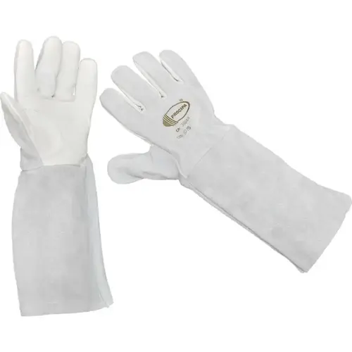 Luva Mista Raspa e Vaqueta modelo Petroleira punho 20cm CA 36844 Procipa