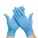 Luva Descartavel Nitrilica Azul Talge Ca 47103