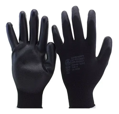 Luva Poliamida com Banho PU SS1003 - Super Safety CA 32034