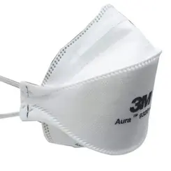 Respirador Descartável 3M Aura 9320+BR - Branco CA 30592
