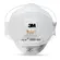 Respirador Descartável 3M Aura 9322+BR - Branco CA 30594