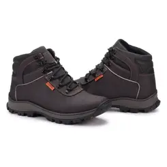 Bota Segurança Adventure EPI CA Gogowear 100% Couro ref Otan cor Café Solado Costurado e Colado CA 43.770