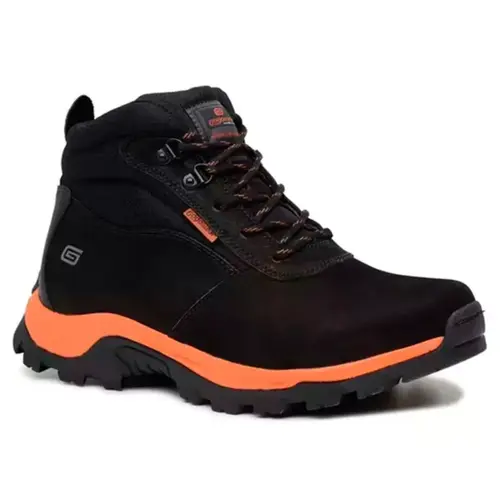 Bota Segurança Adventure EPI Gogowear 100% Couro ref X-terrars cor Preto Solado Costurado e Colado CA 43.770