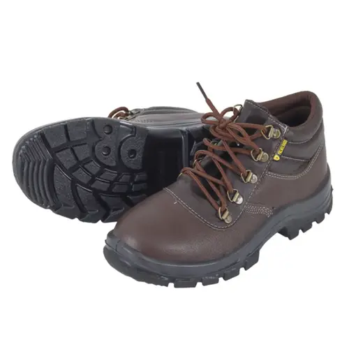 Botina de Amarrar 100% Couro Marrom marca Palmilhado CA 44430