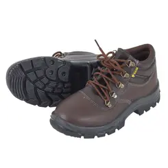 Botina de Amarrar 100% Couro Marrom marca Palmilhado CA 44430