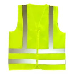 Colete refletivo de Alta Visibilidade Fluorescente Volk Amarelo
