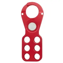 Garra de Bloqueio em aço Vermelho sem revestimento isolante 38mm