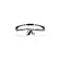 Oculos De Protecao Anti Risco Uv400 Lente Incolor CA 48553