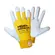 Luva de Vaqueta com Dorso em Tecido Estilo Mecânico Courotex CA 48924