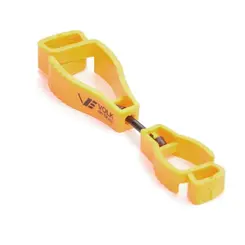 Clip Prendedor de Luvas Amarelo Volk