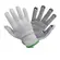 Luva Tricotada com Pigmento na Palma LDI Safety CA 42426